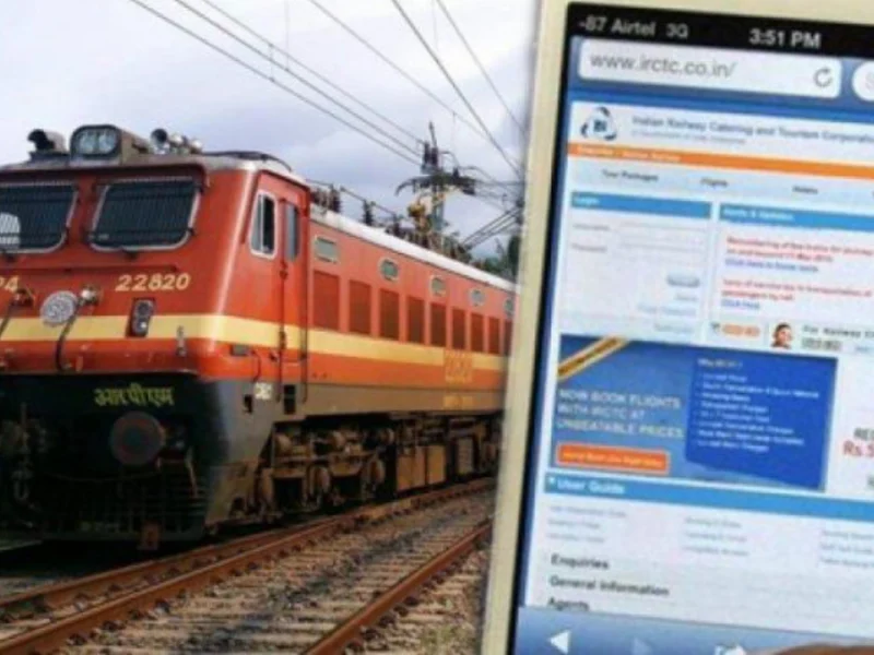 IRCTC Confirm Ticket Booking