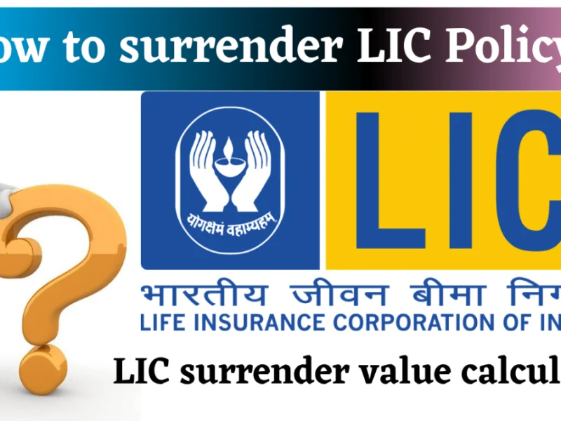 LIC Policy Surrender Rule